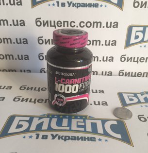 Biotech L-Carnitine 1000 mg 30 tabs