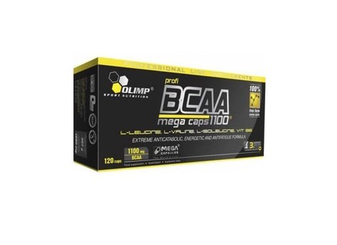 Olimp BCAA Mega Caps 1100 blister, (120 caps) 