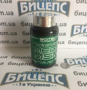 Scitec Nutrition Mega MSM, 100 caps