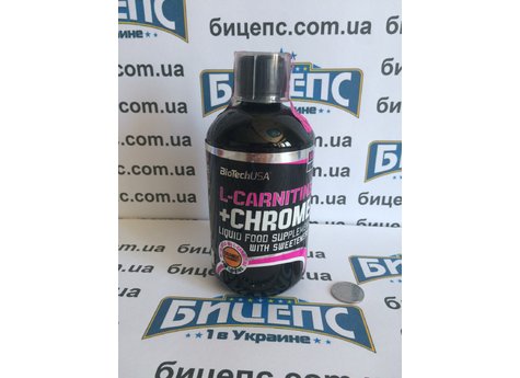 BioTech L-Carnitine 35000+Chrome Liquid, 500 ml