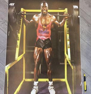 Спортивный плакат 