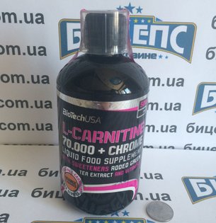 BioTech L-carnitine 70000 + Chrome Liquid 500 ml
