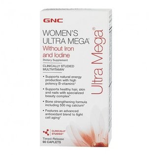 GNC WOMENS ULTRA MEGA 90 caps Womens